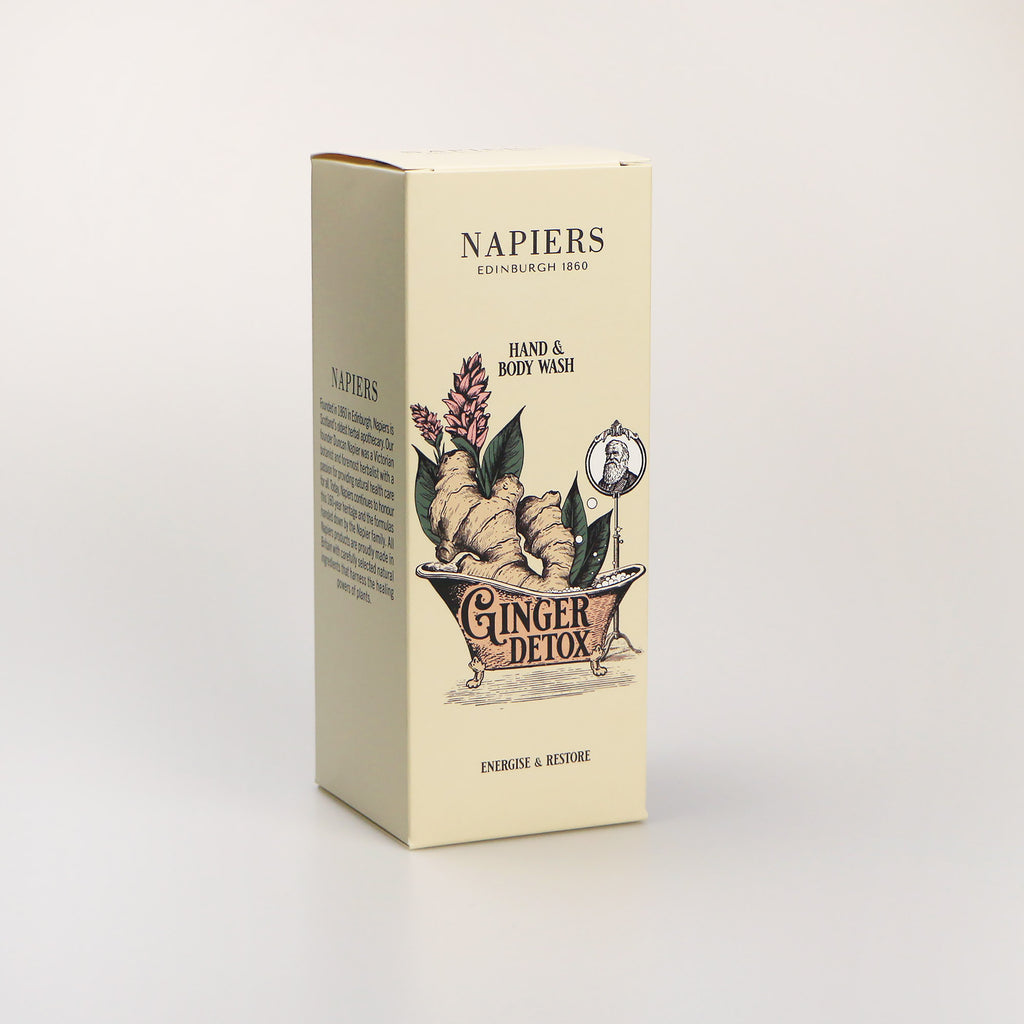 Napiers Ginger Detox Hand and Body Wash - Napiers