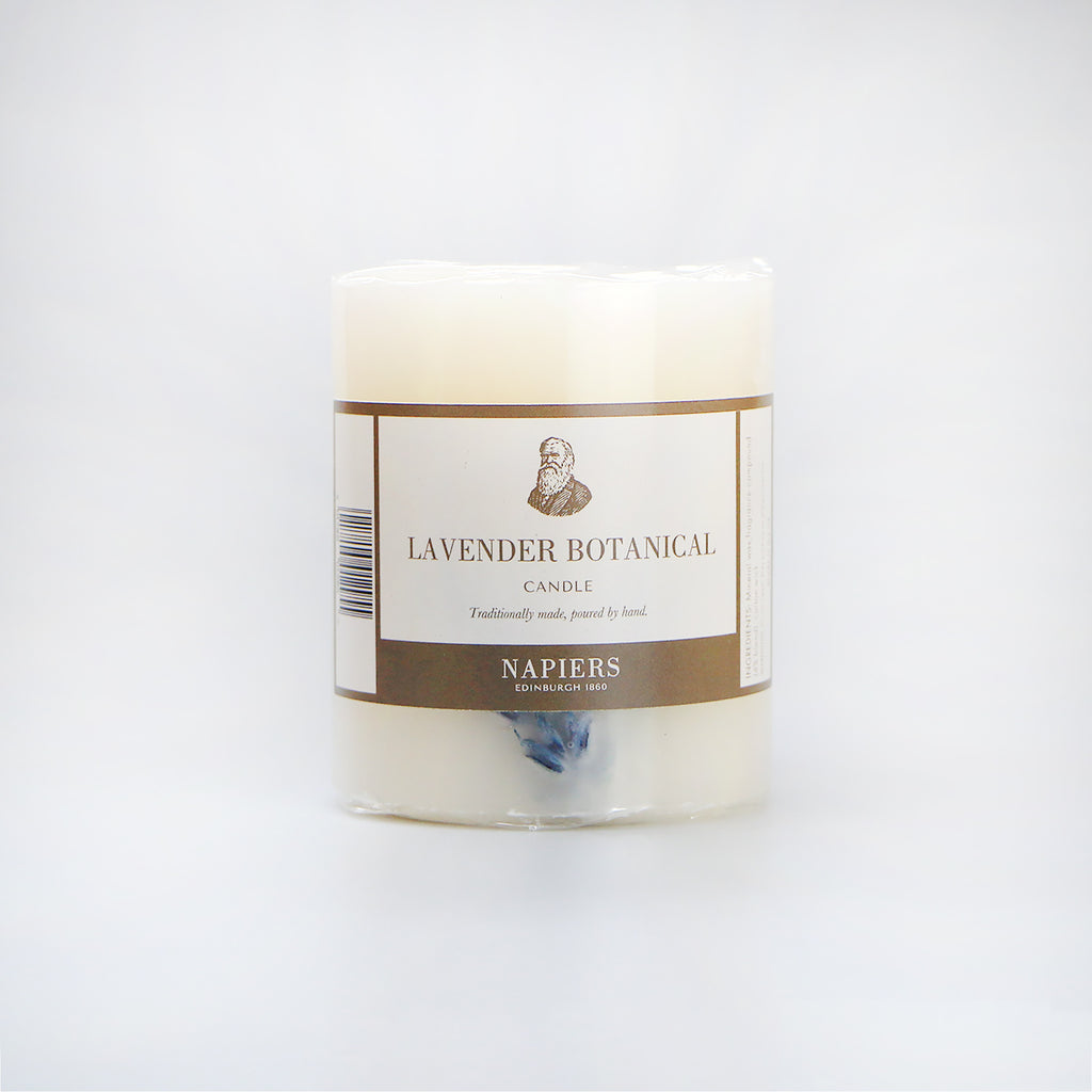 Napiers Lavender Botanical Candle - Napiers