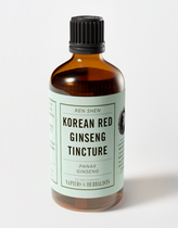 Korean Red Ginseng Tincture (Panax ginseng) - Napiers