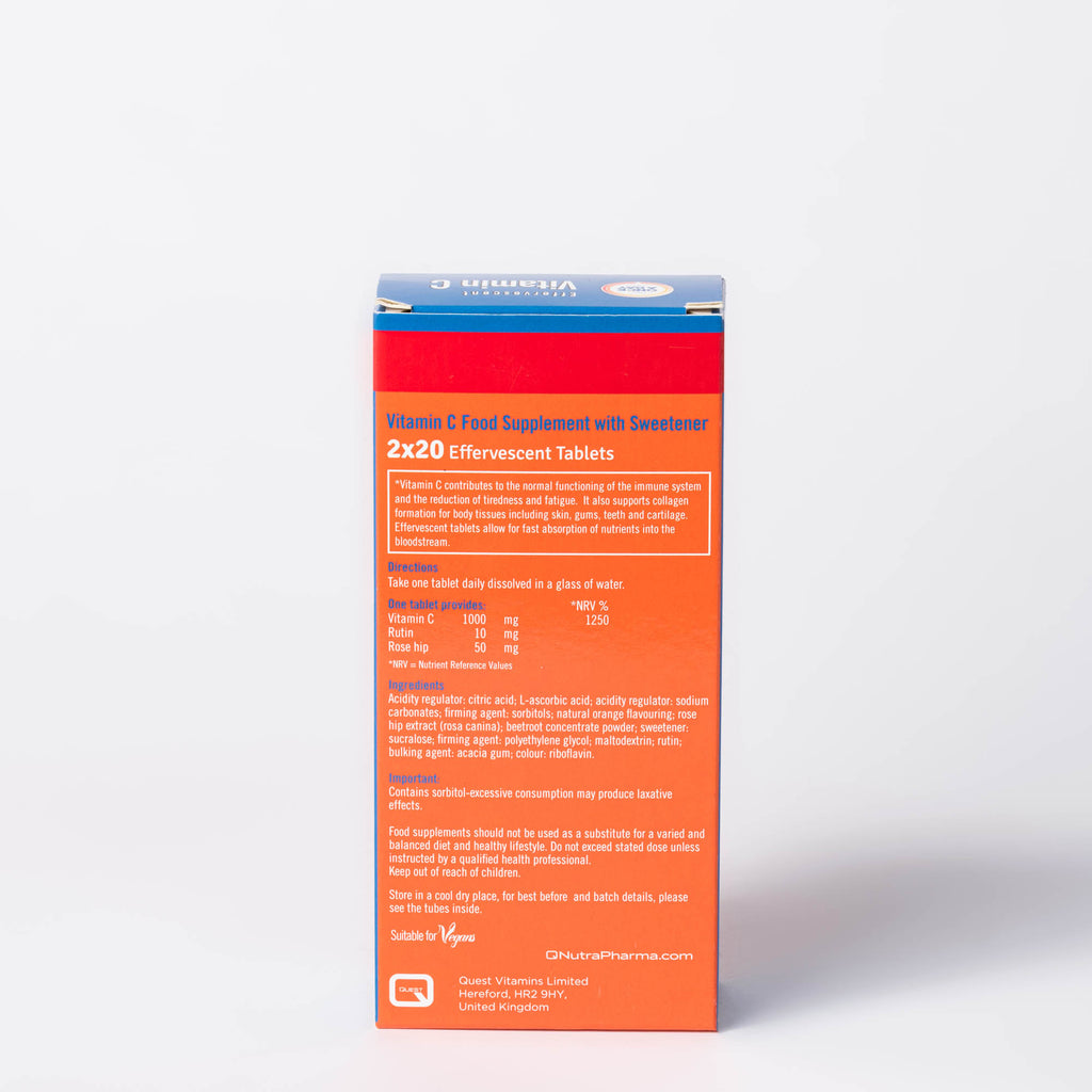 Higher Nature Vitamin C Effervescent Tablets - Napiers