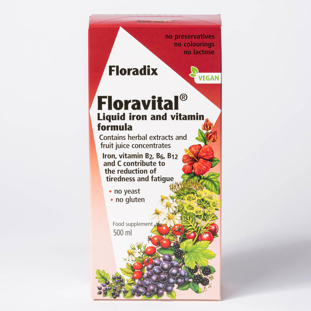 Floravital Yeast & Gluten Free Liquid Iron Formula - Napiers
