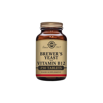 Solgar Brewer's Yeast with Vitamin B12 250 tablets - Napiers