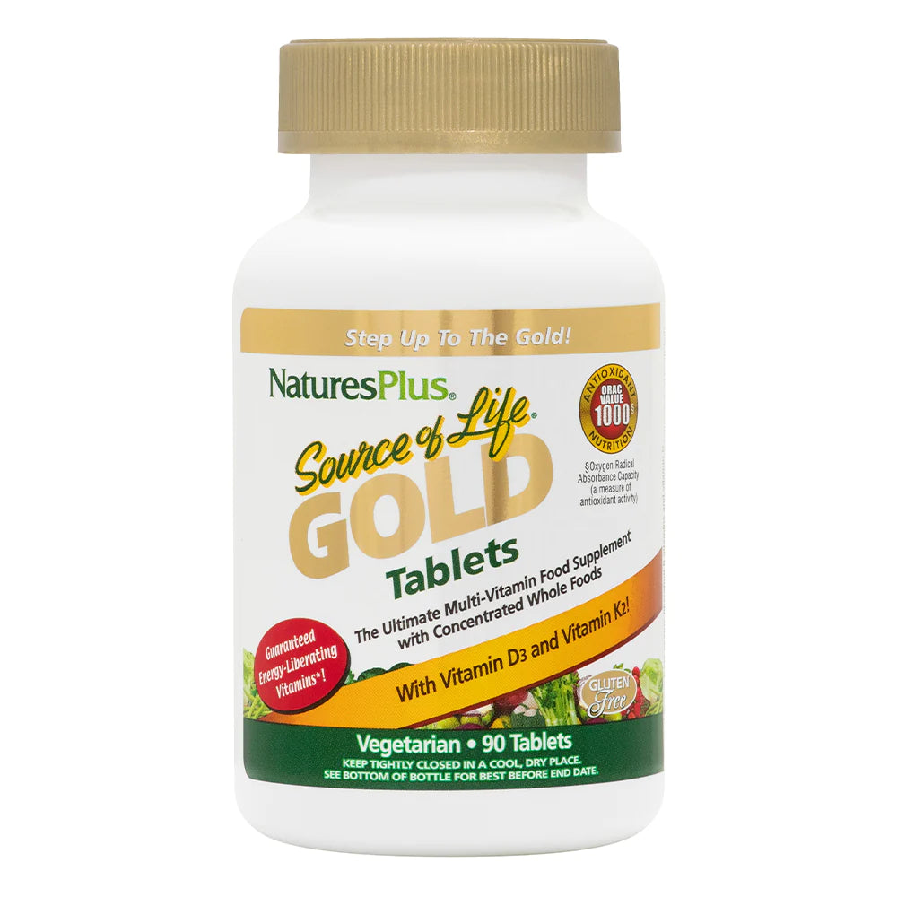NaturesPlus Source of Life Gold Multivitamin Tablets - Napiers