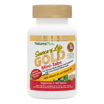 NaturesPlus Source of Life Gold Multivitamin Mini-Tabs - Napiers
