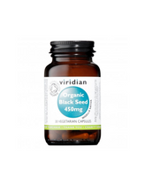 Viridian Organic Black Seed 450mg Capsules - Napiers