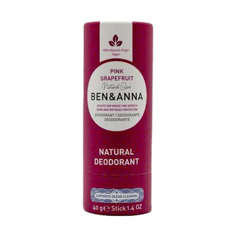 Ben & Anna - Pink Grapefruit Deodorant 40g - Napiers