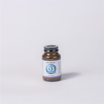 Viridian Vitamin D3 (Vegan) 2000iu Capsules - Napiers