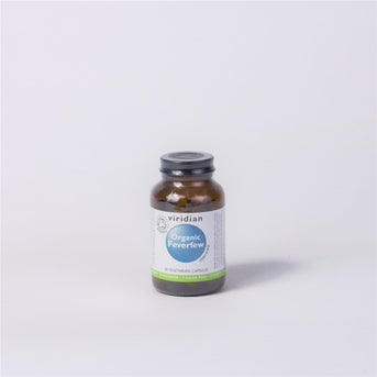Viridian Organic Feverfew 350mg  - 60 Capsules - Napiers