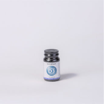 Viridian Vitamin D3 (Vegan) 1000iu Capsules - Napiers