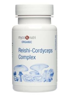 MycoNutri Organic Reishi Cordyceps Complex Capsules - Napiers