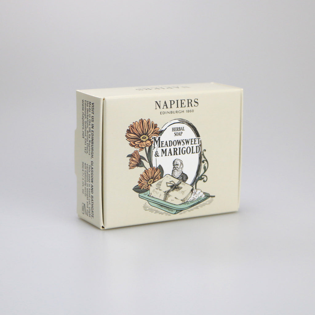 Napiers Marigold & Meadowsweet Soap Bar - Napiers