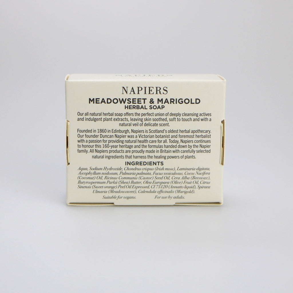 Napiers Marigold & Meadowsweet Soap Bar - Napiers