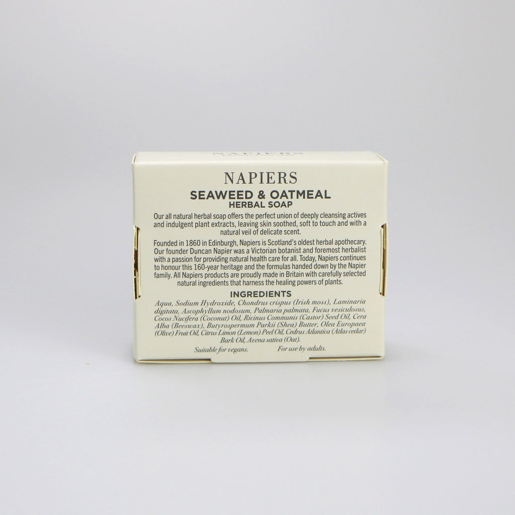Napiers Seaweed & Oatmeal Soap Bar - Napiers